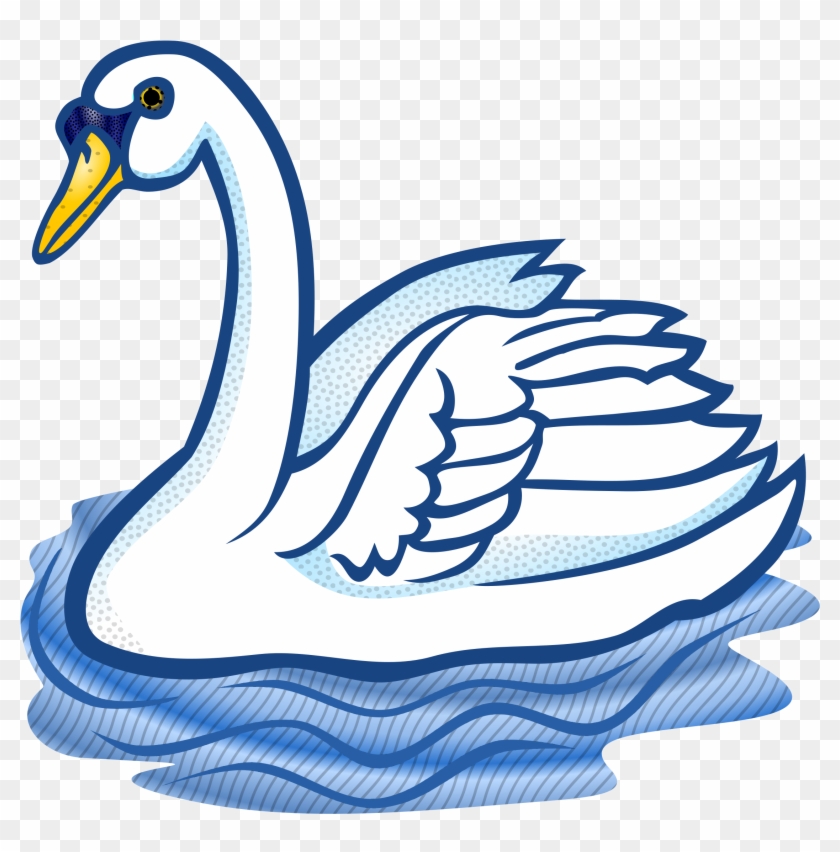 Swan Clip Art Vector Swan Graphics Image - Cygnini #604015