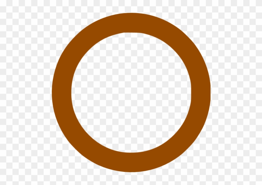 Brown Clipart Brown Circle - Brown Circle Transparent #604065