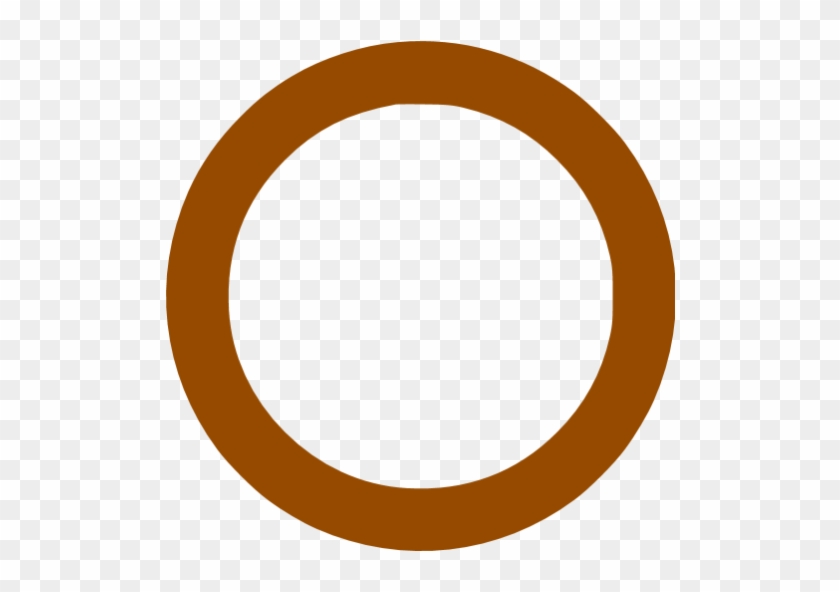 Brown Clipart Brown Circle - Brown Circle Transparent #604065
