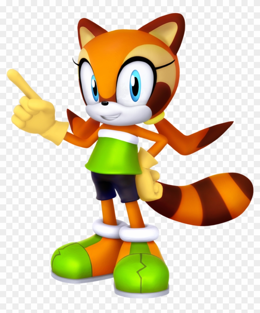 Marine The Raccoon 2018 Render By Nibroc-rock - Cartoon #604139