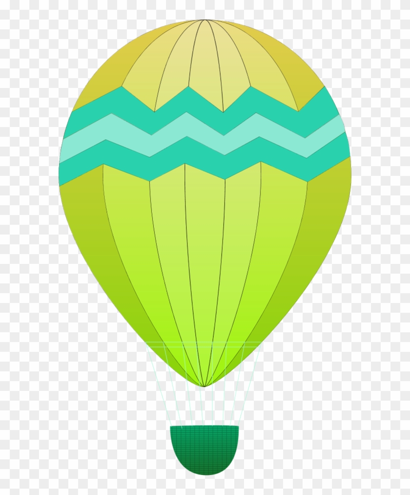 Hot Air Balloons - Hot Air Balloons Yellow Clipart #604141
