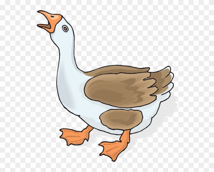 Goose Cartoon Png Transparent #604196