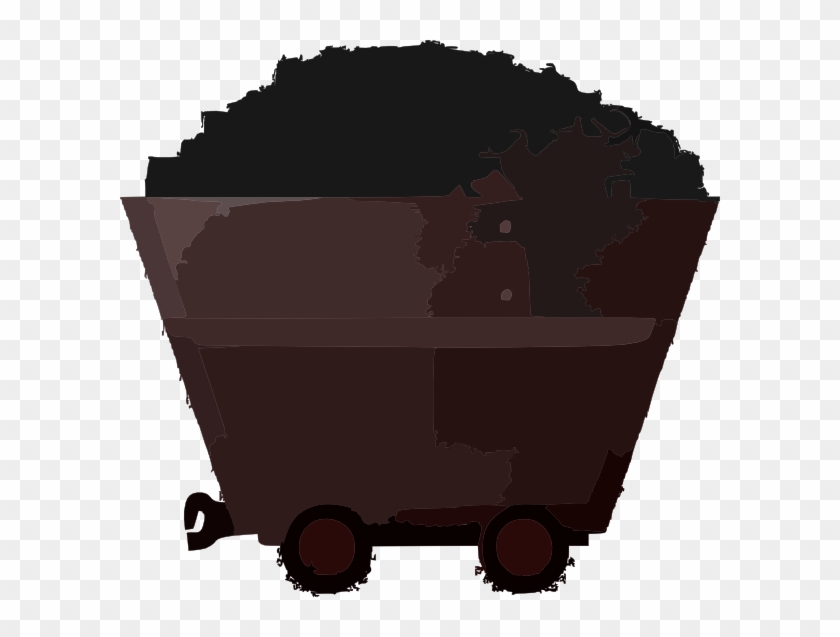 Animated Coal Cart Clear Background #604234