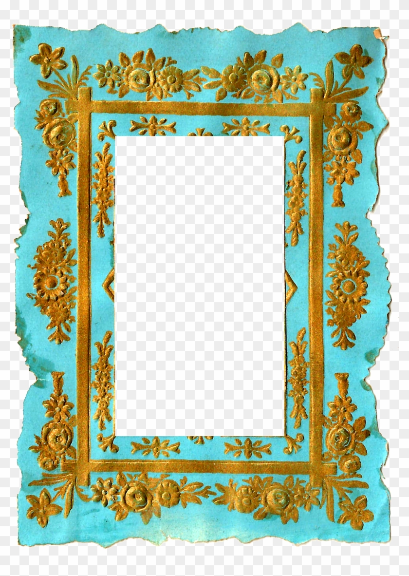 Vintage Frame Clipart Transparent Background - Clip Art Transparent Background Frame #604407