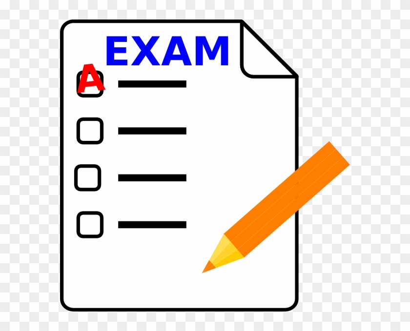 Exam Clip Art At Clker - Exam Clipart #604558