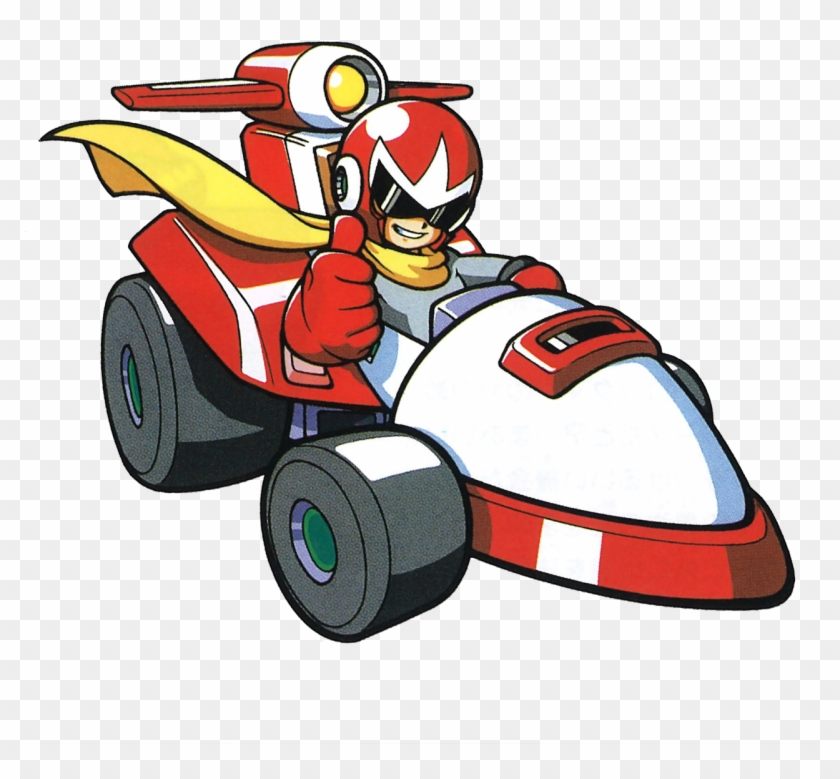 Race Car Clipart Png - Mega Man Battle And Chase #604792