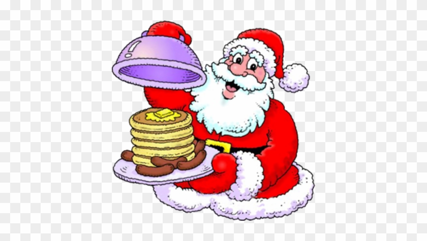 Santa Breakfast Clipart #604975