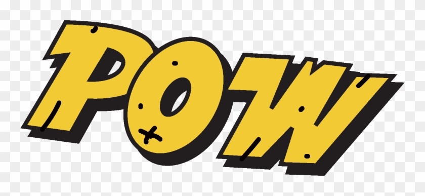 Pow - - Decal Vinyl Funny Sound Car Window Jet Ski (18 X 7,30 #605007