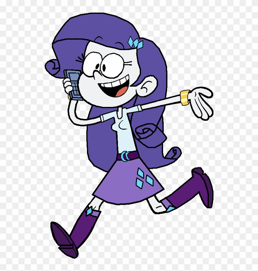 Rarity In The Loud House Style By Grimkaloonka - Loud House Equestria Girls #605102