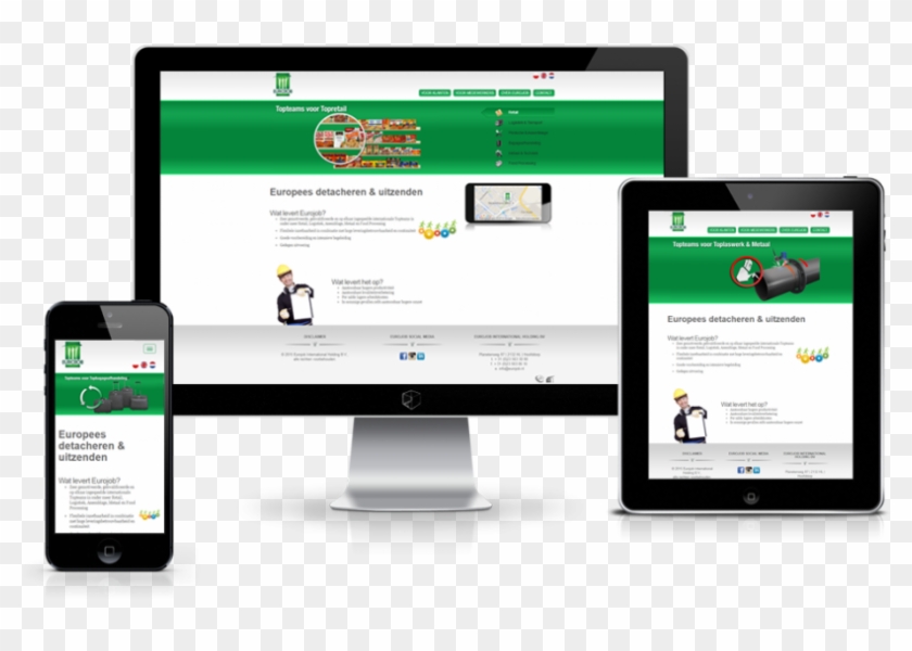 Eurojob - Responsive Web Design #605105