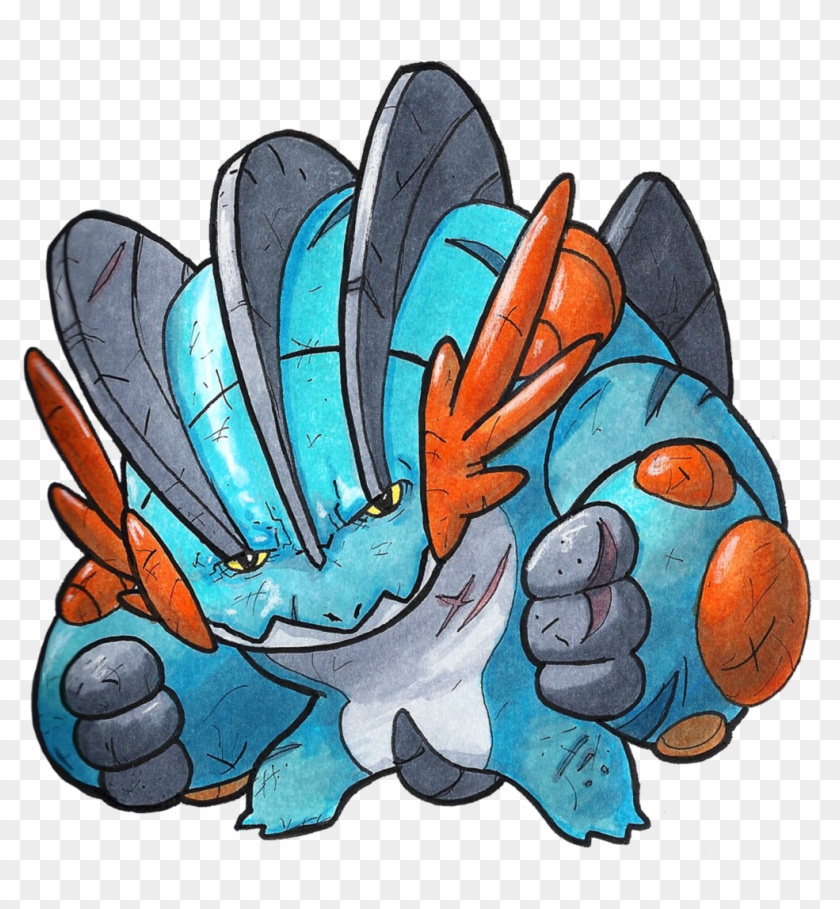 Mega Swampert By Grizlyjerr On Deviantart - Swampert #605181