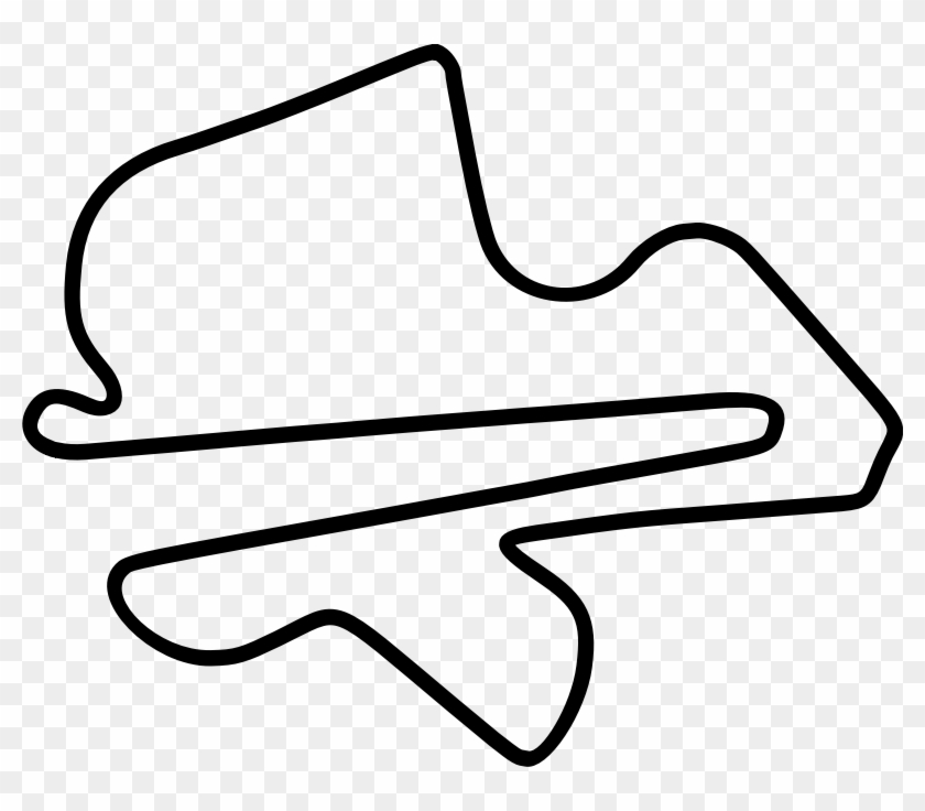 Medium Image - F1 Race Track Vector #605323