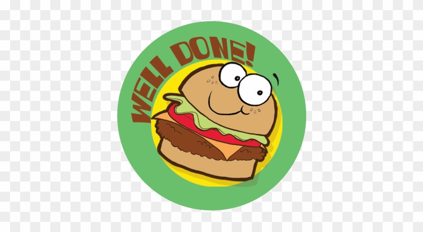 Stinky Scratch N Sniff Stickers Hamburger - Scratch N Sniff #605345