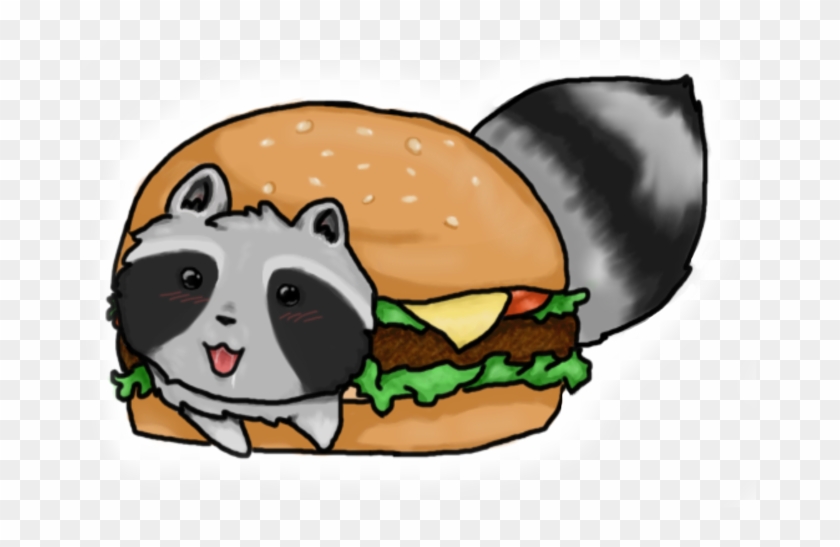 Raccoon Hamburger By Marachi-chan - Raccoon Hamburger By Marachi-chan #605356