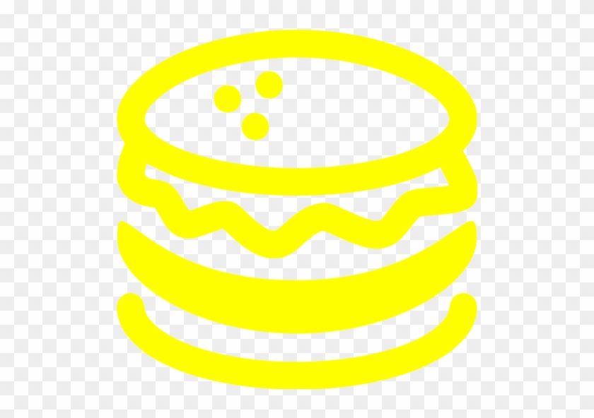 Yellow Hamburger Icon - Icon #605383