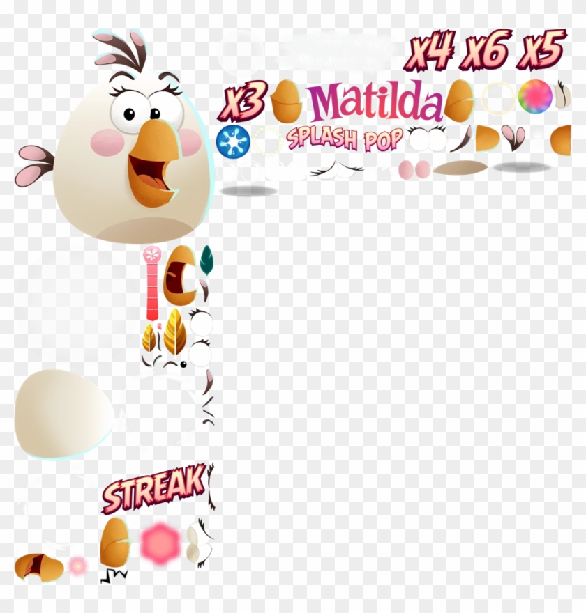 Full Resolution - Matilda Splash Pop Angry Birds #605553