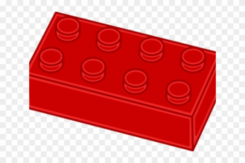 Lego Clipart Red Lego - Red Block Clipart #605700