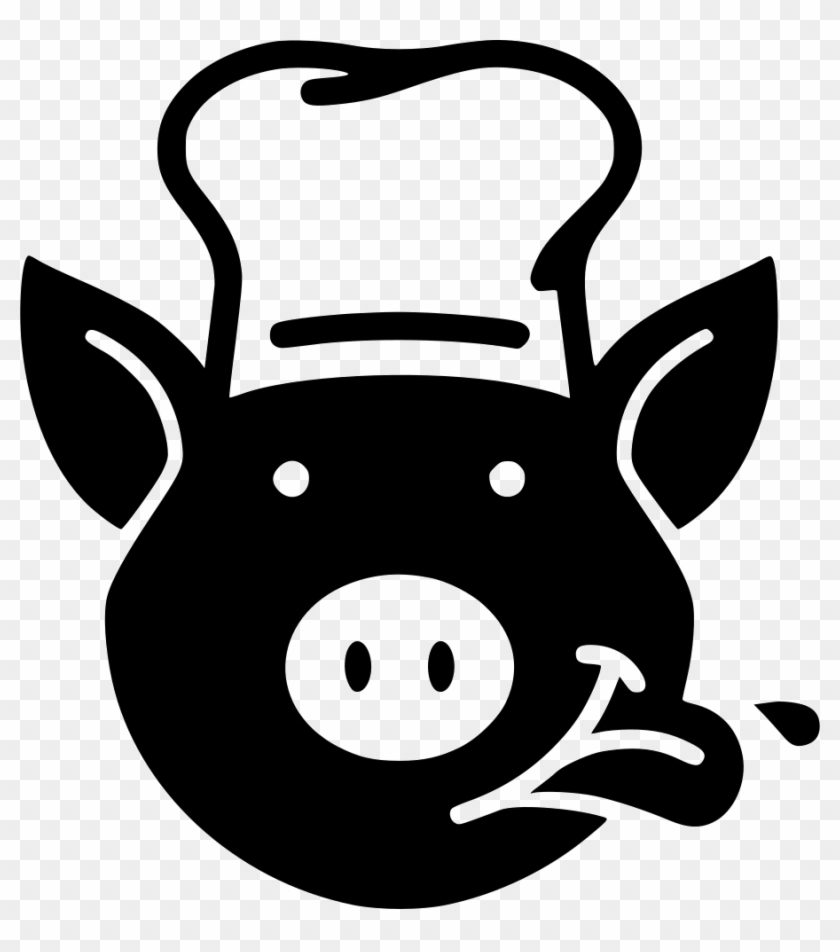 Pig Chef Comments - Chef Pig Svg #605701