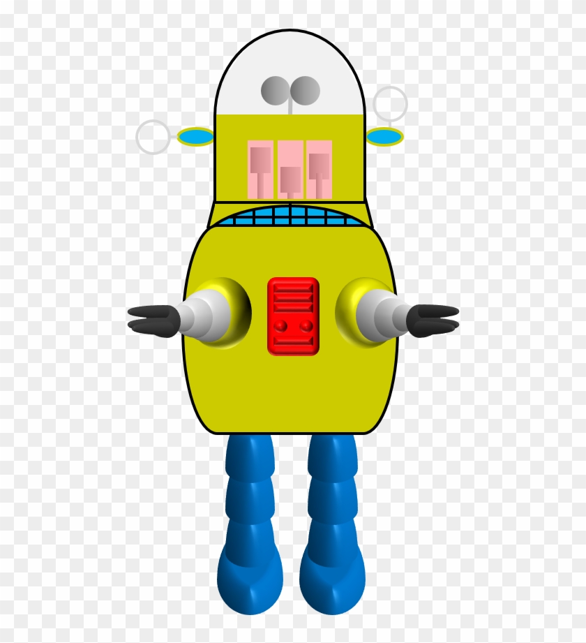 Robby The Robot By Tangentg - Robby The Robot - Free Transparent PNG  Clipart Images Download