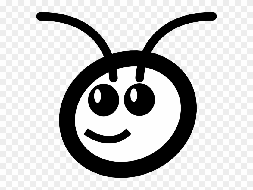Ants Clipart Face Mask - Ant Face Clipart Black And White #605866