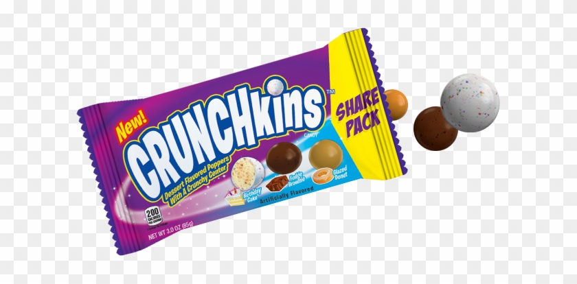 Crunchkins Are Candy Poppers That Come In Three Flavors, - Crunchkins Candy, Dessert Flavored Poppers, Share Pack #606129