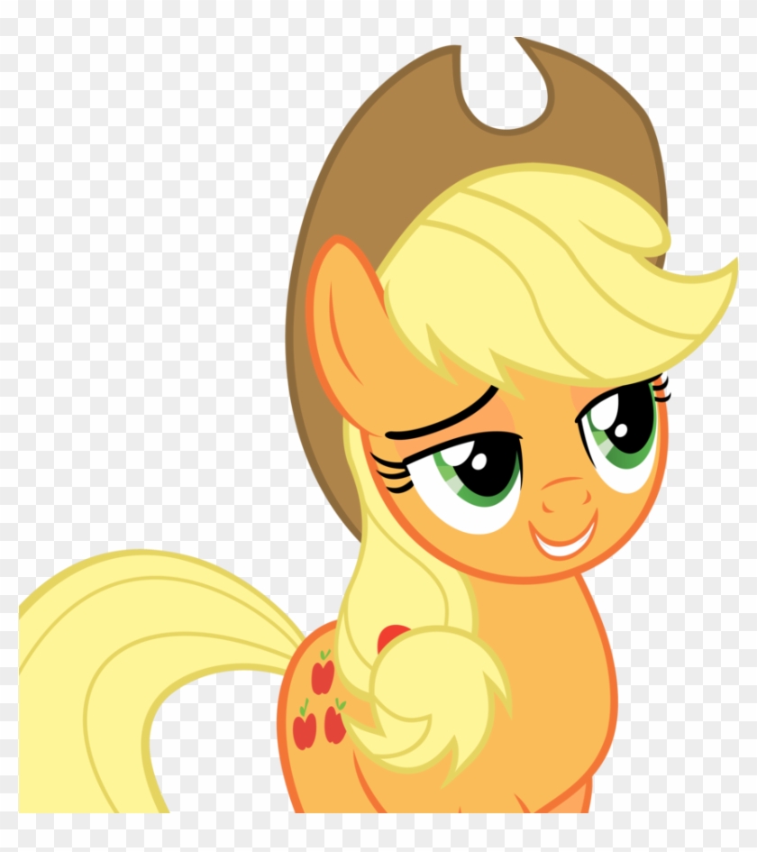 Applejack Smiling By Slb94 On Deviantart Rh Slb94 Deviantart - Applejack Smile #606135