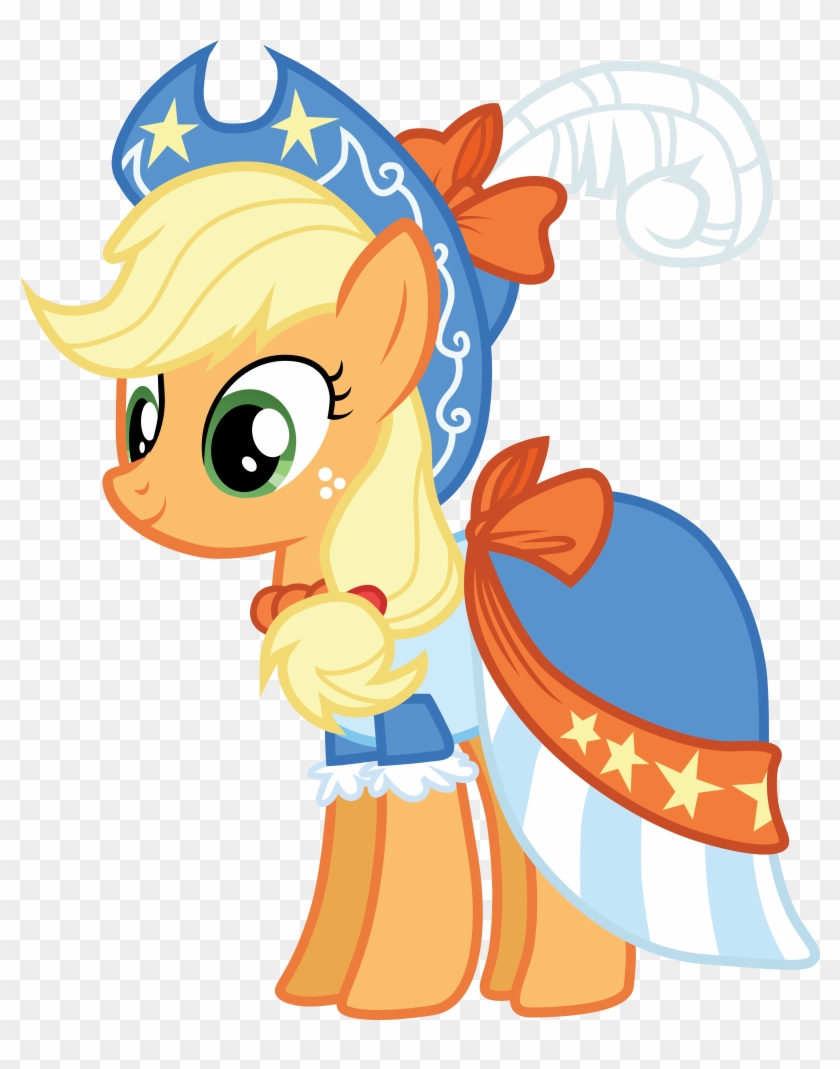 Sapphirebeam 49 2 Applejack's Coronation Dress By Bethiebo - Applejack Mlp Clothes #606176