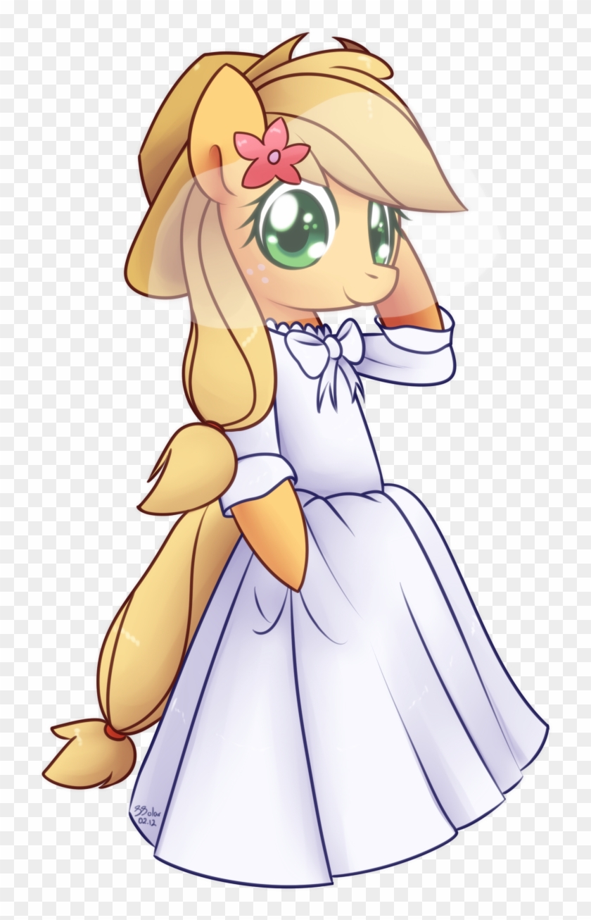 Wedding Dress Applejack By Bukoya Star On Deviantart - My Little Pony Applejack Wedding Dress #606206