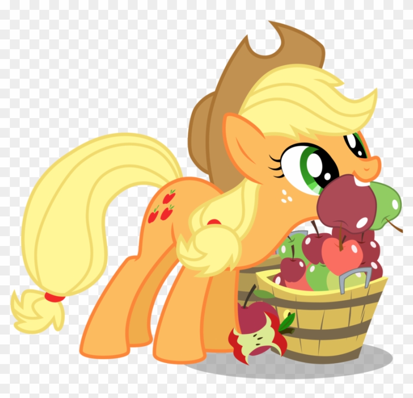 Mlp - Apple Jack With Apples #606264