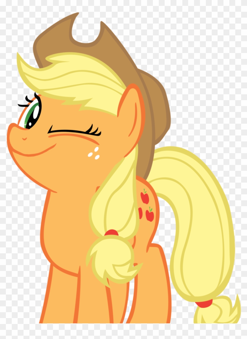 Applejack - Mlp Applejack Wink #606298