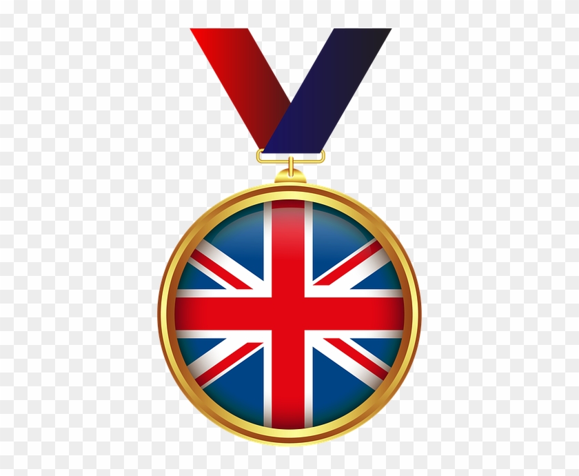 Medal, Gold, Tape, Transparent Background, Decoration - United Kingdom Lgbt #606299