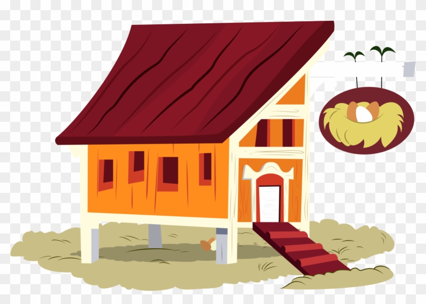 Resources Buildings On Mlp Vectorclub Deviantart Rh - Chicken Coop Png #606316