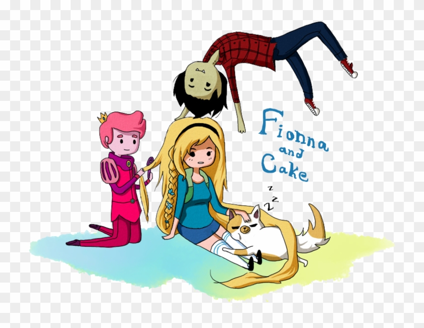 Adventure time with Fionna and Cake by Frammur on DeviantArt