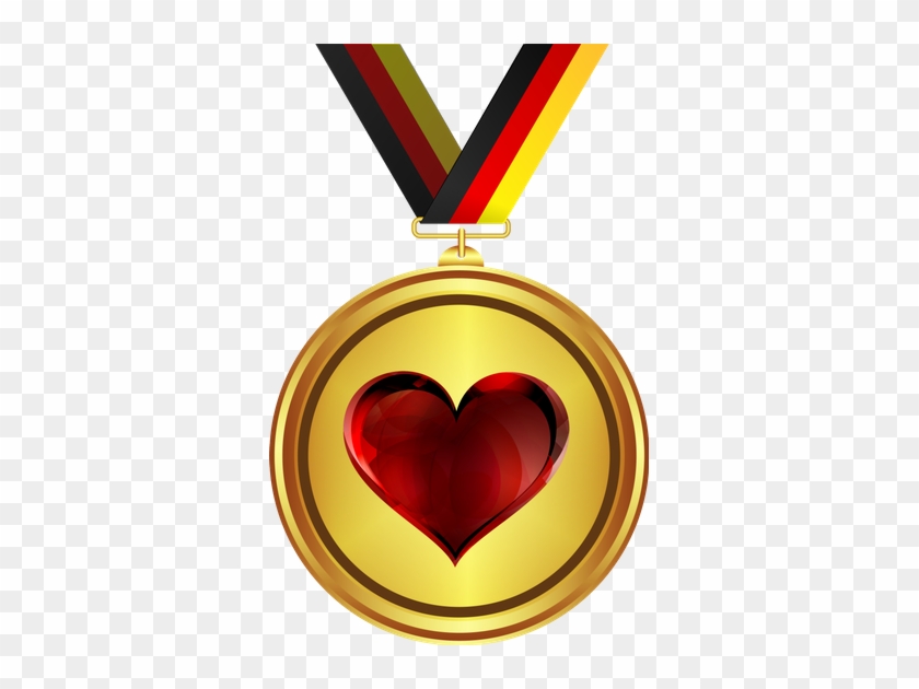 Medal, Gold, Tape, Transparent Background, Decoration - Medal #606364