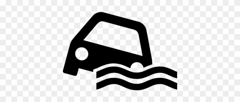 Flood Risk Transport Icons Png Png Images - Car Insurance Water Damage Electrical #606376