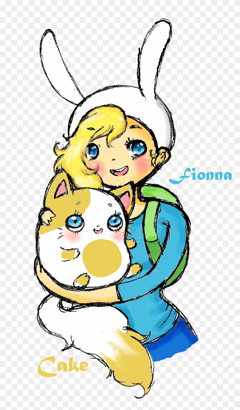 Fionna And Cake Fanart By Mama-tama - Fionna And Cake Chibi #606385