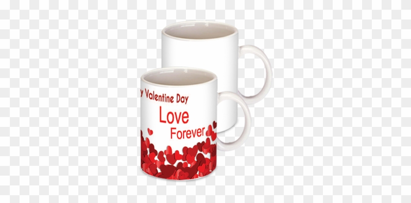 Red Happy Valentine Day Coffee Mug - Happy Valentines Day Coffee Transparent #606431