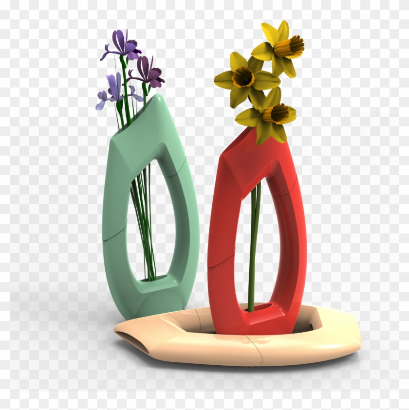 Entrancing - 3d Printed Flower Vase #606445
