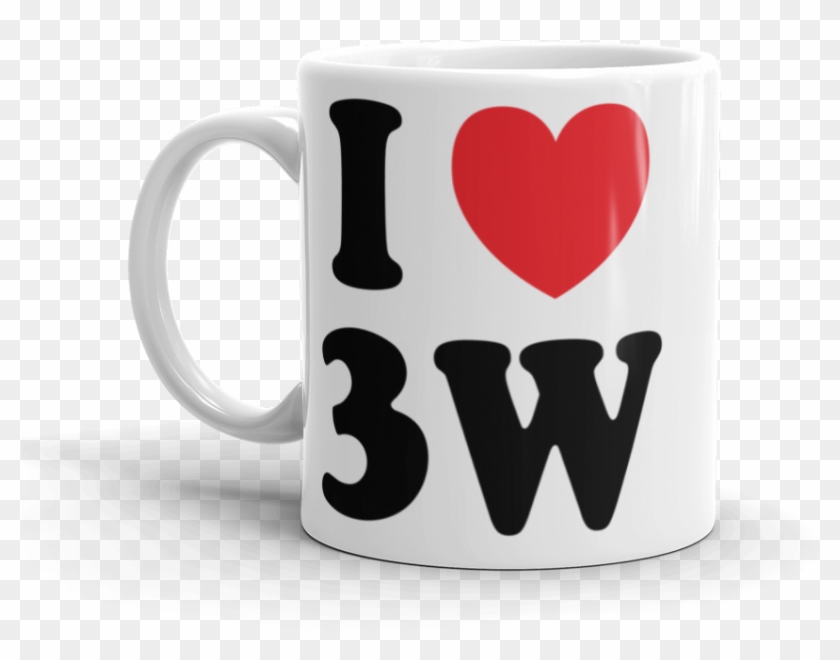 I Love 3 W - Mug #606462