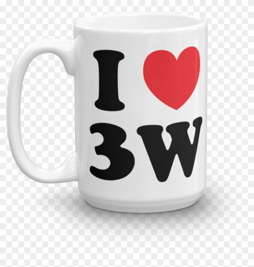 I Love 3 W - Mug #606497