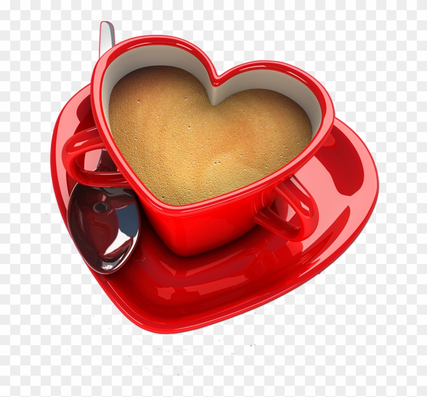 coffee cup and saucer clipart heart