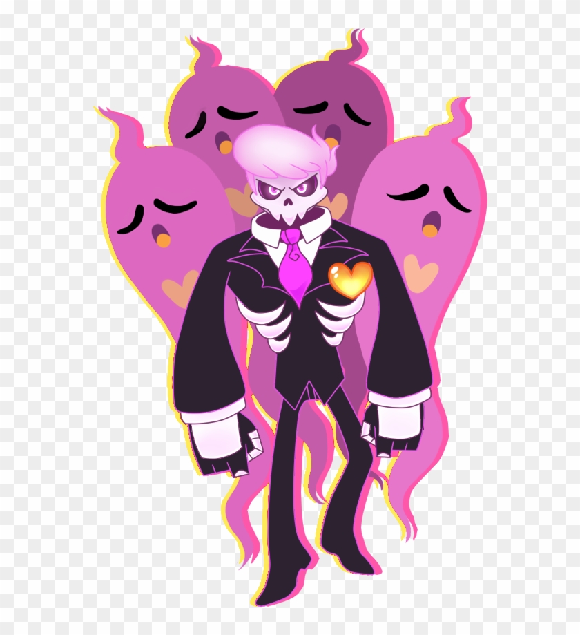 Mystery Skulls Ghost By Tea Cup Kitty - Cartoon #606553