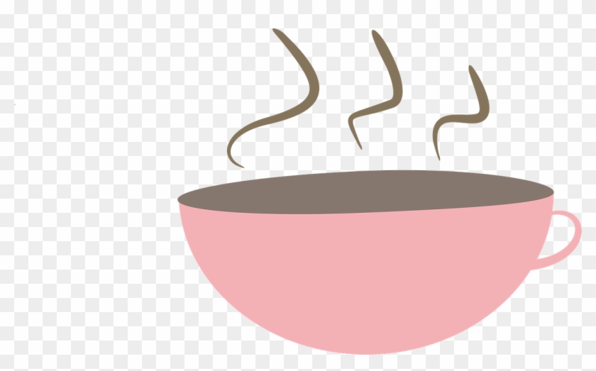 Coffee, Coffee Teacup Cafe Coffee Beans Restaurant - Xicara De Cha Desenho Png #606608