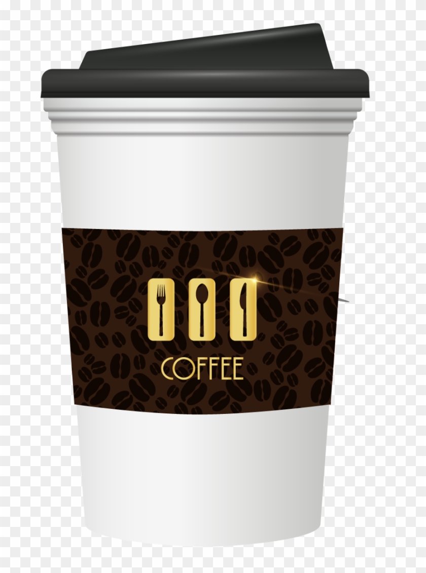 Coffee Cup Cafe - Paper Cafe Cup Png #606629