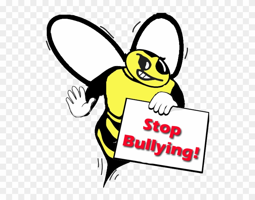 Bee Holding A "stop Bullying" Sign - Bee Holding A "stop Bullying" Sign #606653
