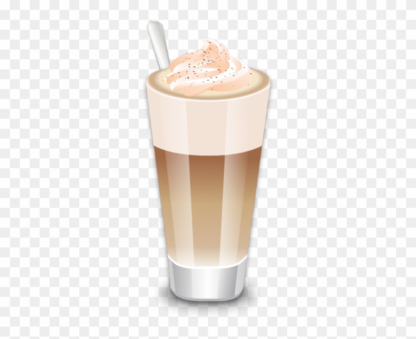 Latte Macchiato Clip Art - Ice Coffee Png Free #606654
