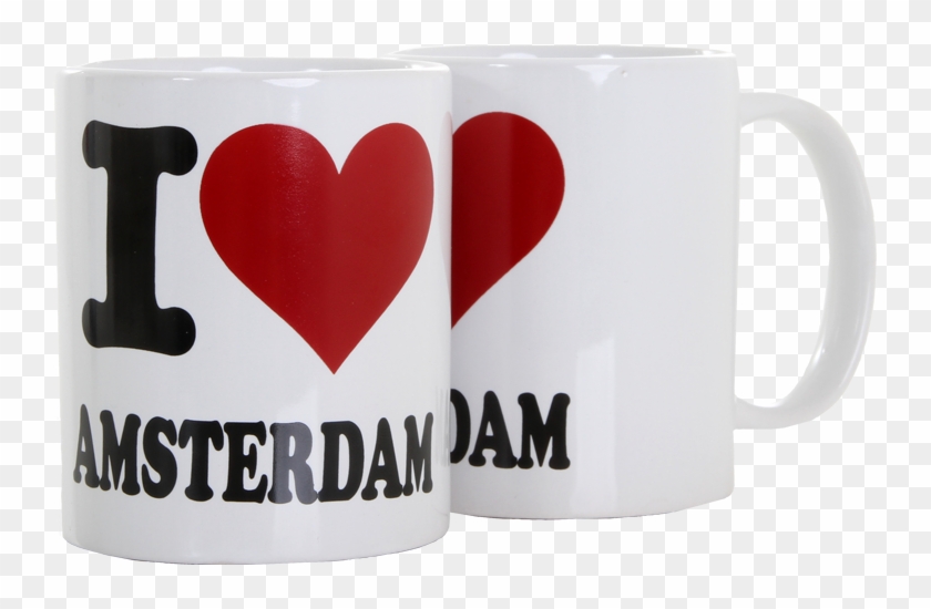 Mug White I Love Amsterdam - Coffee Cup #606723