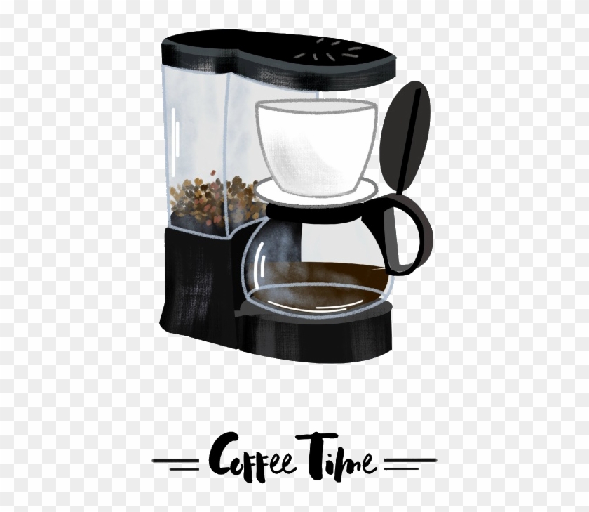Coffeemaker Espresso Cafe Coffee Cup - Cafetera Cartoon #606758