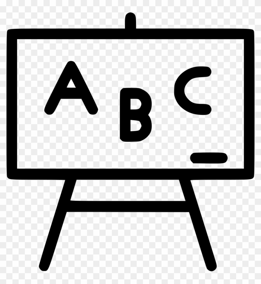 Classroom Blackboard Clipart Black And White - canvas-syrop