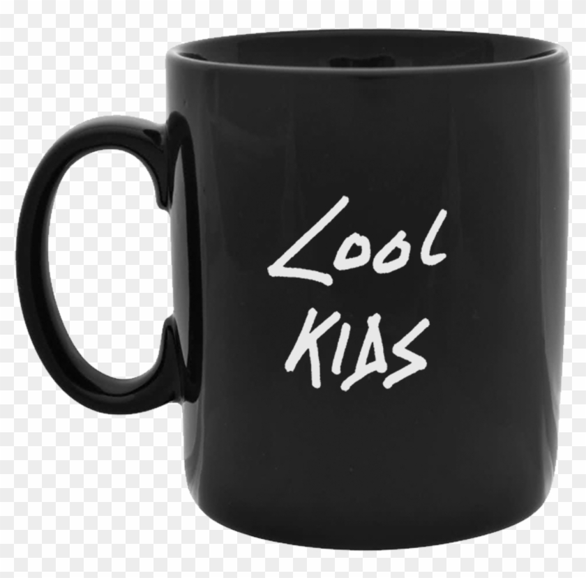 11 Oz Matte Black Coffee Mug With Cool Kids Printed - Coffee Cup #606906